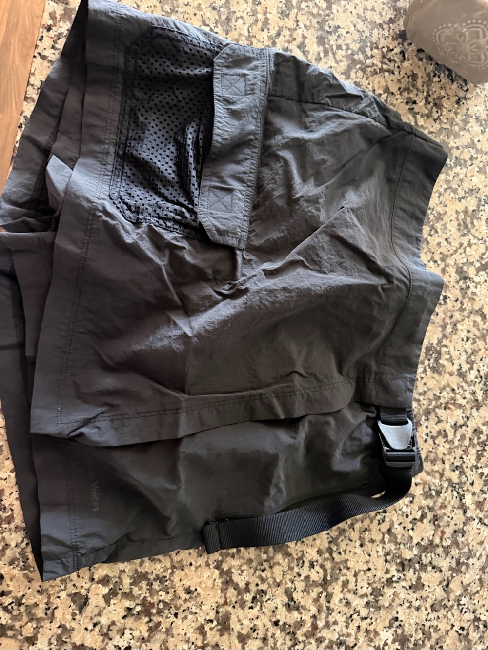 Outdoor Voices Black Athletic Shorts